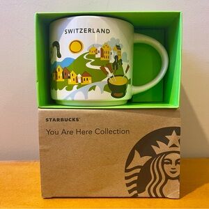 Starbucks Switzerland ~ You Are Here Collection Mug 14oz